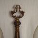 Large Vintage French Bronze Baroque Style Bronze Double Wall Light 5413