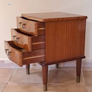 Scandinavian bedside table in mahogany, Norway 1960s