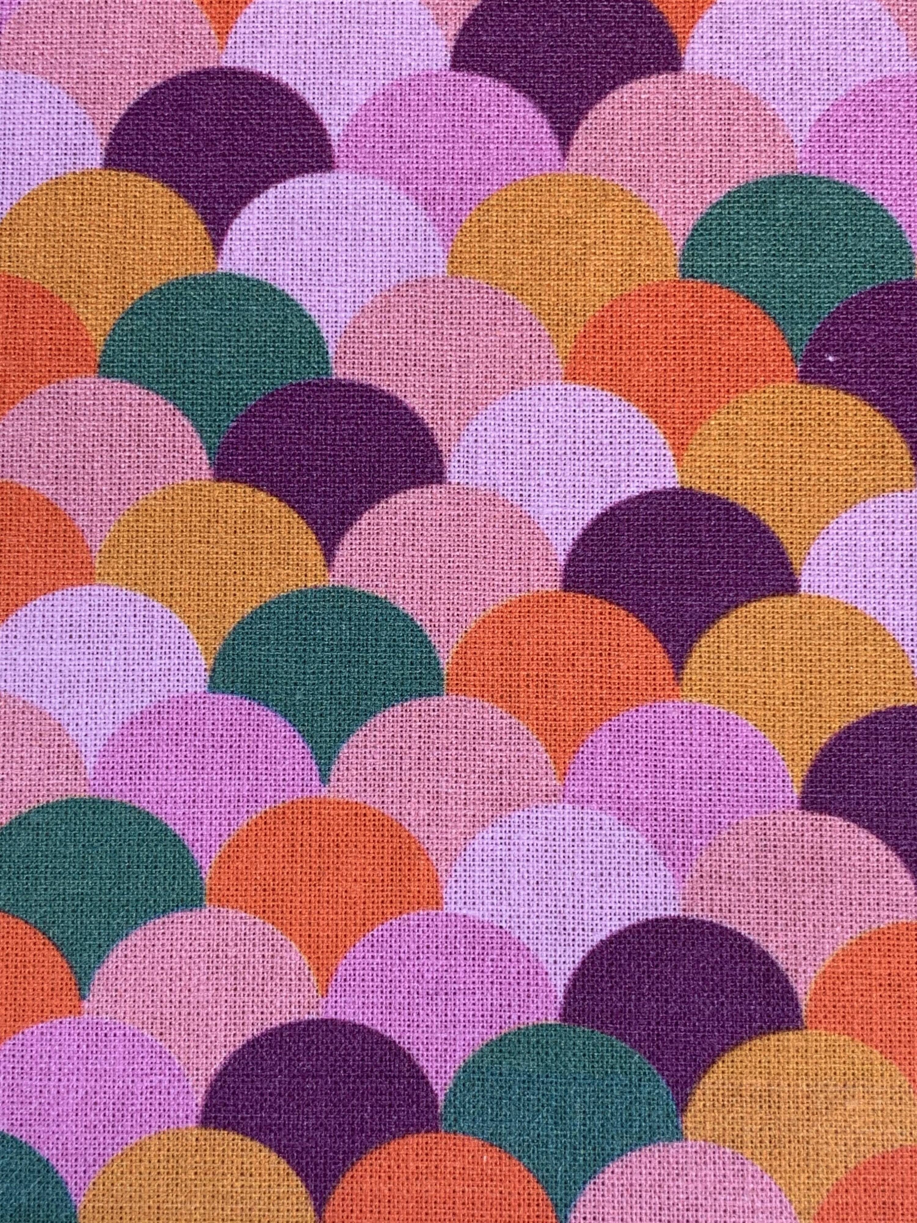 Vintage coral pink weekly planner H120