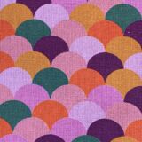 Vintage coral pink weekly planner H120