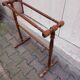 Vintage bamboo towel holder