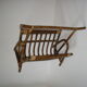 Bamboo magazine holder, rattan