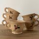 Flowery cups