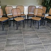 Set of 8 chairs no. 811 after Hoffmann, 1990s