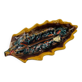 Plat feuille Vallauris