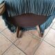 Fauteuil crapeau vintage