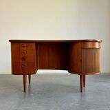 Vintage desk Kai Kristiansen with bar