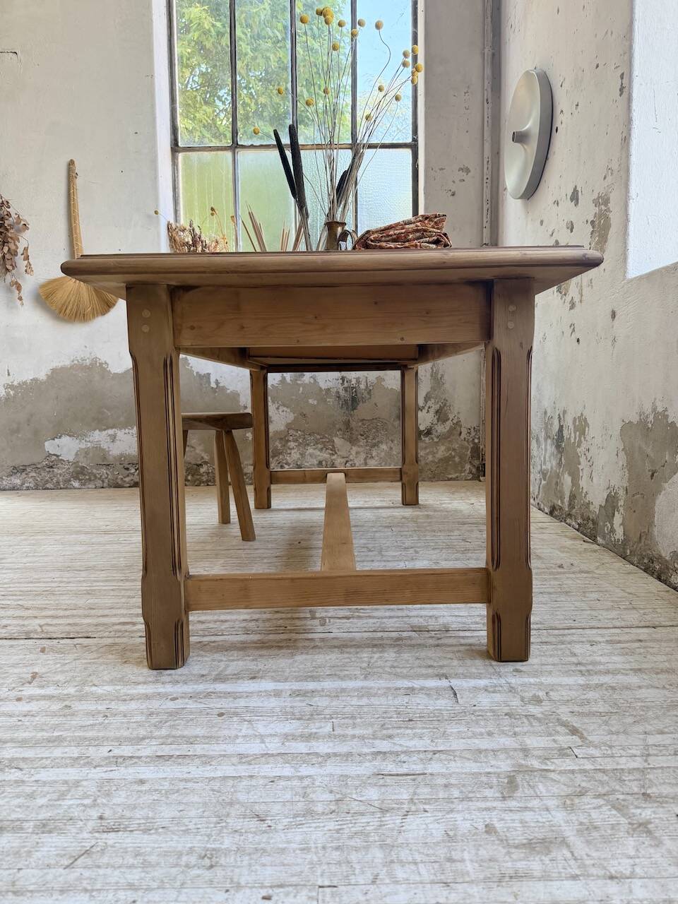 190 cm pine farmhouse table