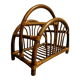Dark bamboo magazine holders