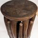 Large Nupe Stool 8 feet 50 cm – Solid wood tribal sculpture, piece