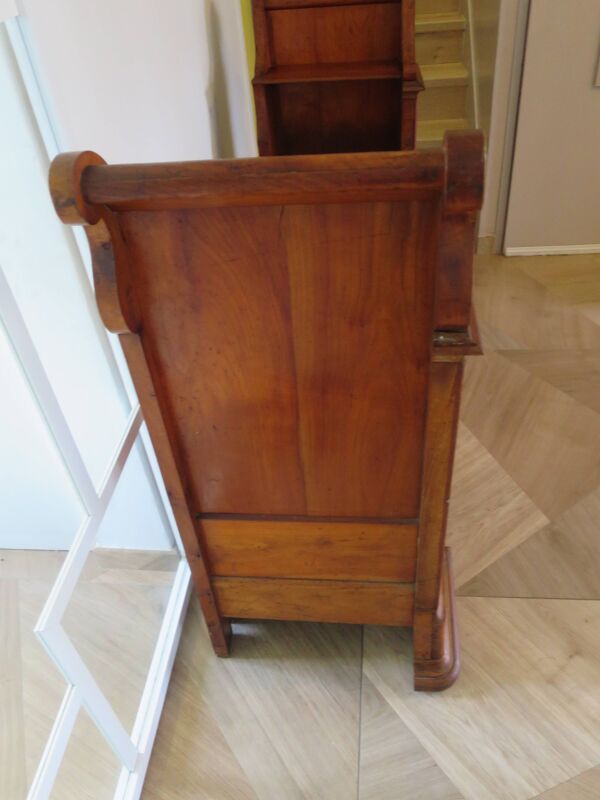 Ancien Banc coffre  - Style Louis Philippe  - Assise coffre – bois Massif