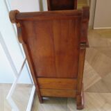 Antique trunk bench - Louis Philippe style - trunk seat - solid wood