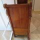 Antique trunk bench - Louis Philippe style - trunk seat - solid wood