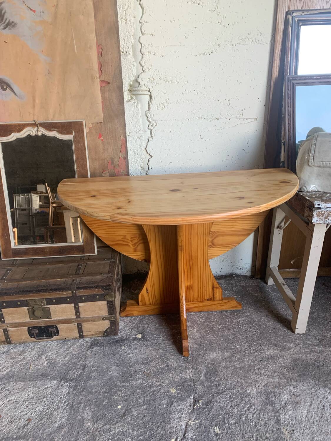 Folding pine table – Chic mountain spirit