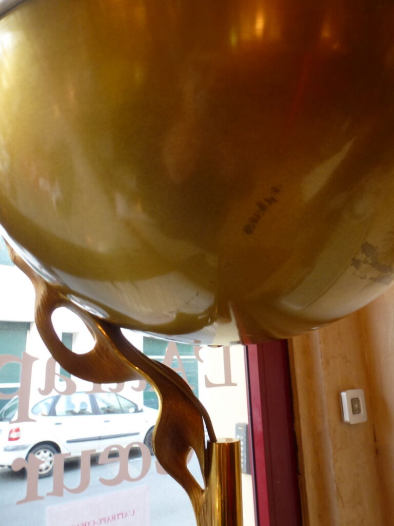 Floor lamp in bronze Mauro Marzollo Italian design