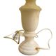 Two vintage alabaster bedside lamps