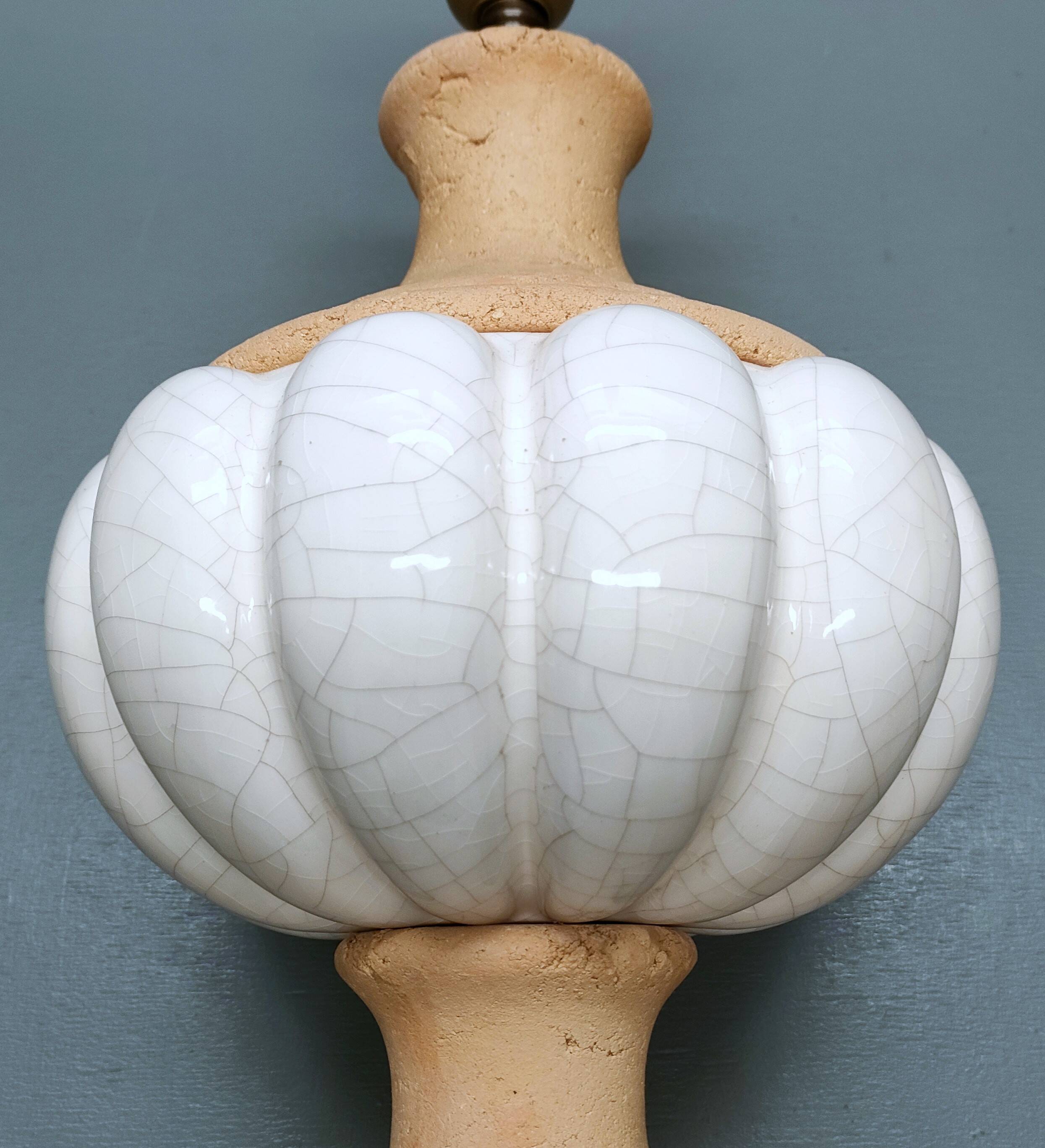 Sonia Ingegerd Anderson - Lampe antique - Céramique craquelée, Terracotta