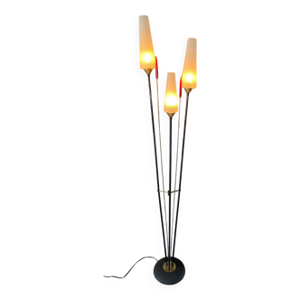 Lampadaire roseaux vintage