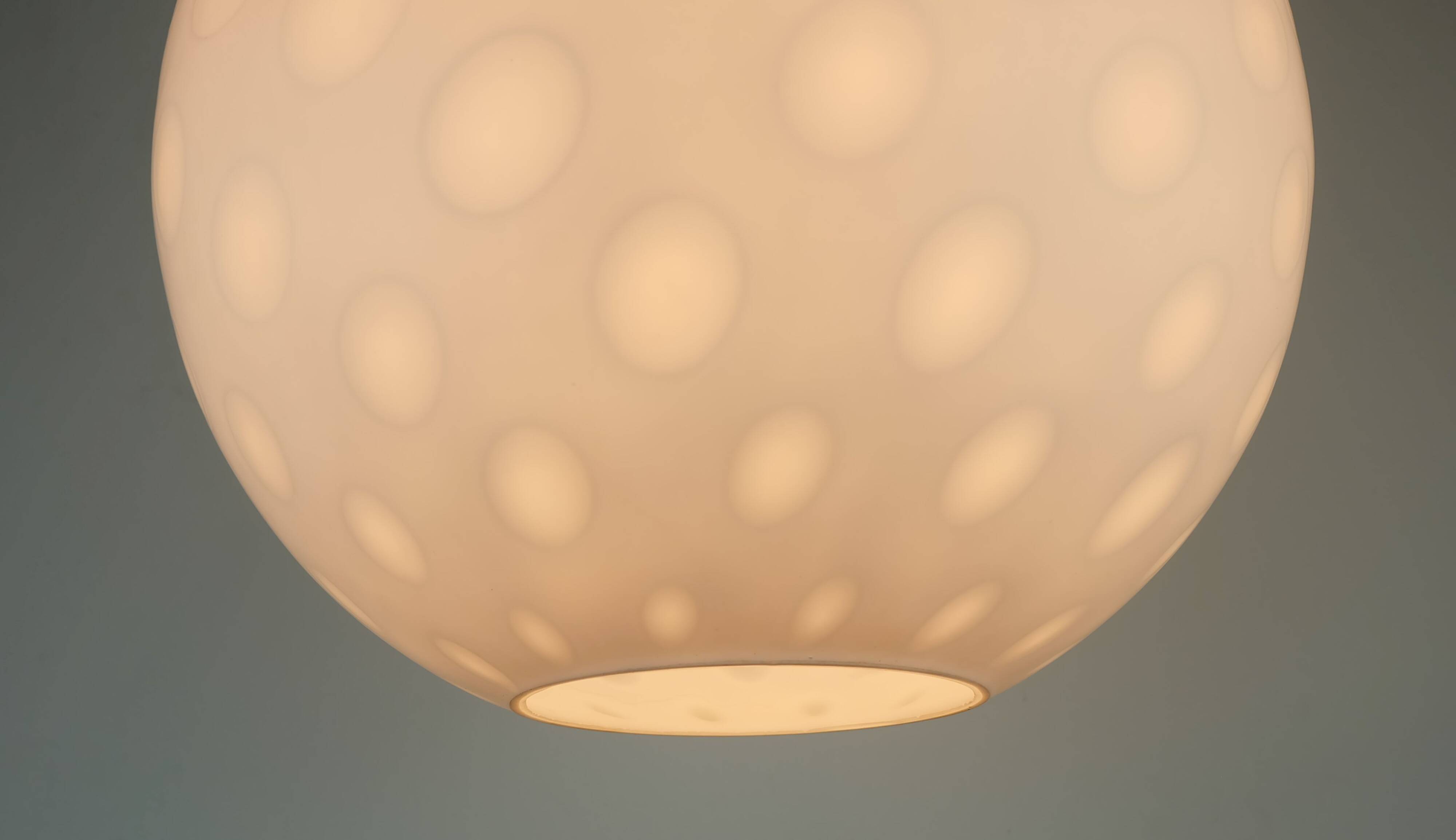 peill & putzler mid century PENDANT LIGHT lissabon 1950s a.f. gangkofner