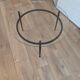 Coffee table attributed to Roger Le Bihan, modernist design in glass and metal.