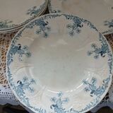 Longwy iron earth dinnerware set