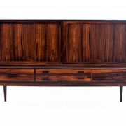 Highboard, design by S. Hansen, Denmark, 1960s