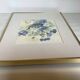 Cadre bouquet de fleurs aquarelle