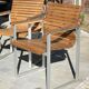 Paire de fauteuils esprit Karin Mobring Ikea