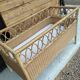 Rattan baby bed