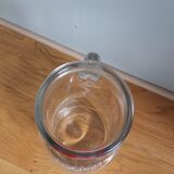 Glass Tropico advertising pitcher