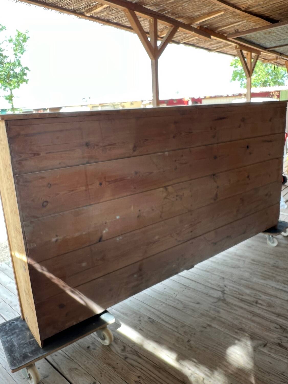 Raw wood craft furniture