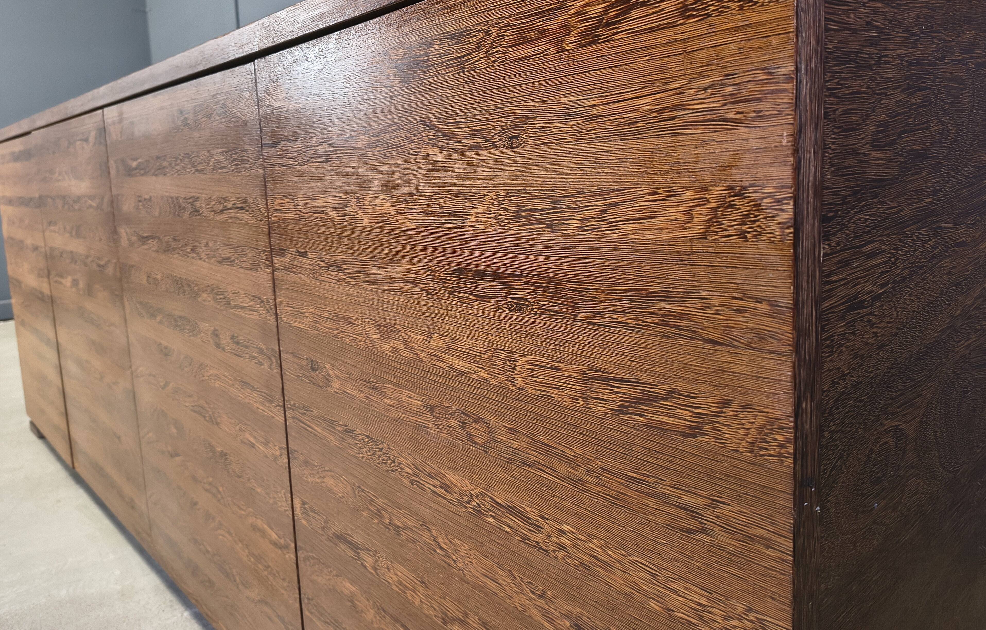 Large vintage wenge sideboard, 1970s