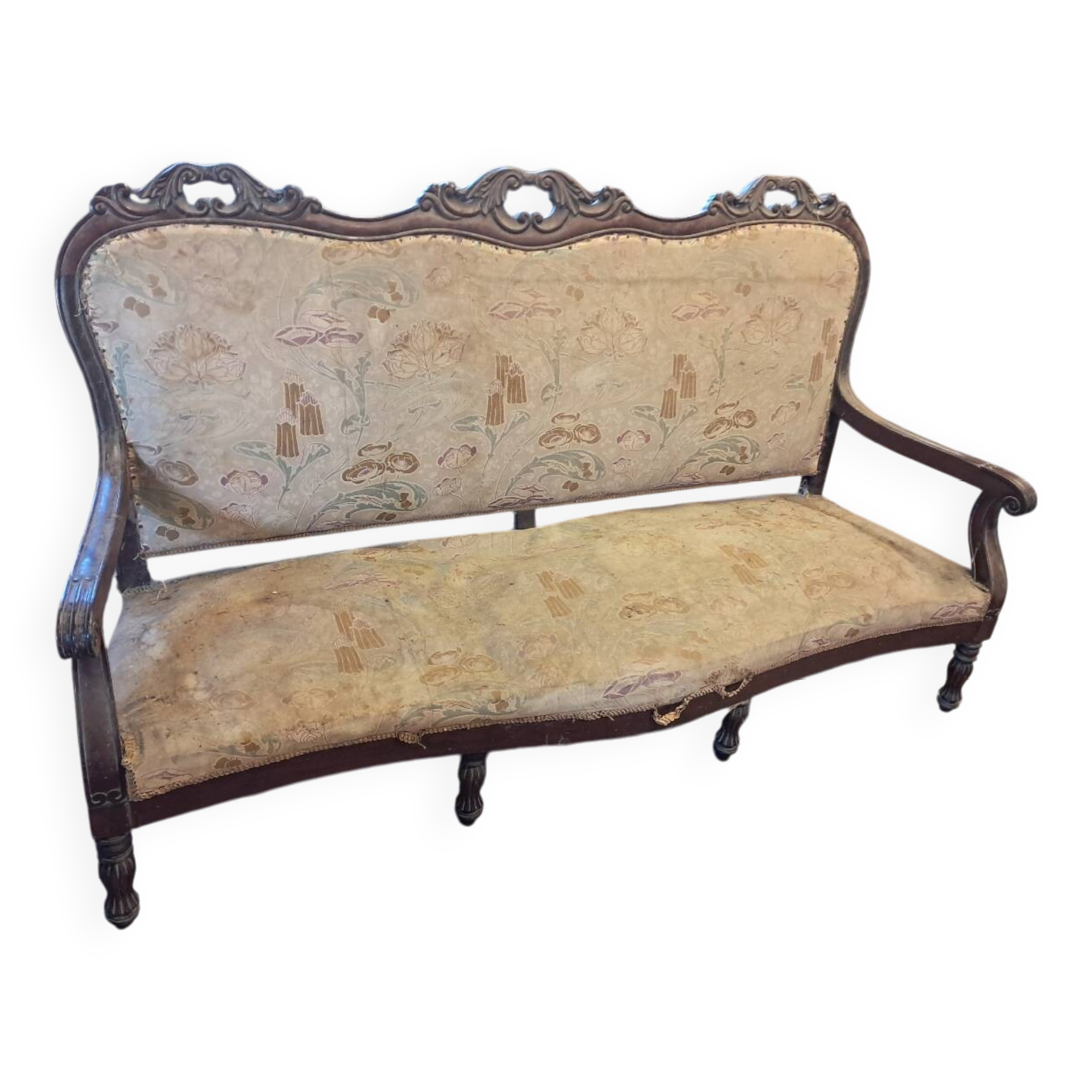 Restoration period sofa