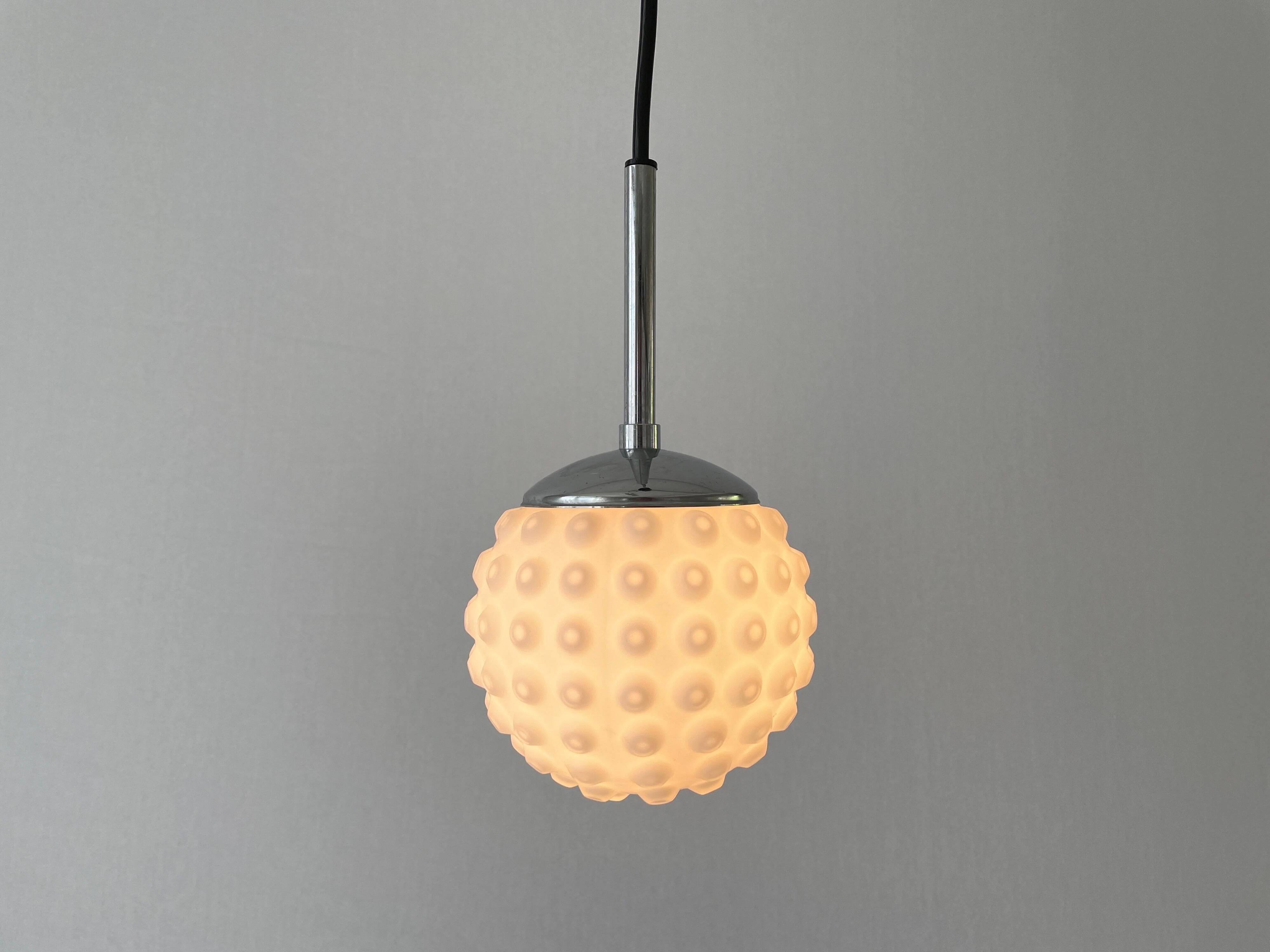 Small Ball and Ball glass ceiling light by Rolf Krüger for Staff, 1970s, Germany.