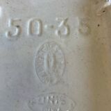 Vintage Ceramic Stamp Sink with Farmhouse Drainer