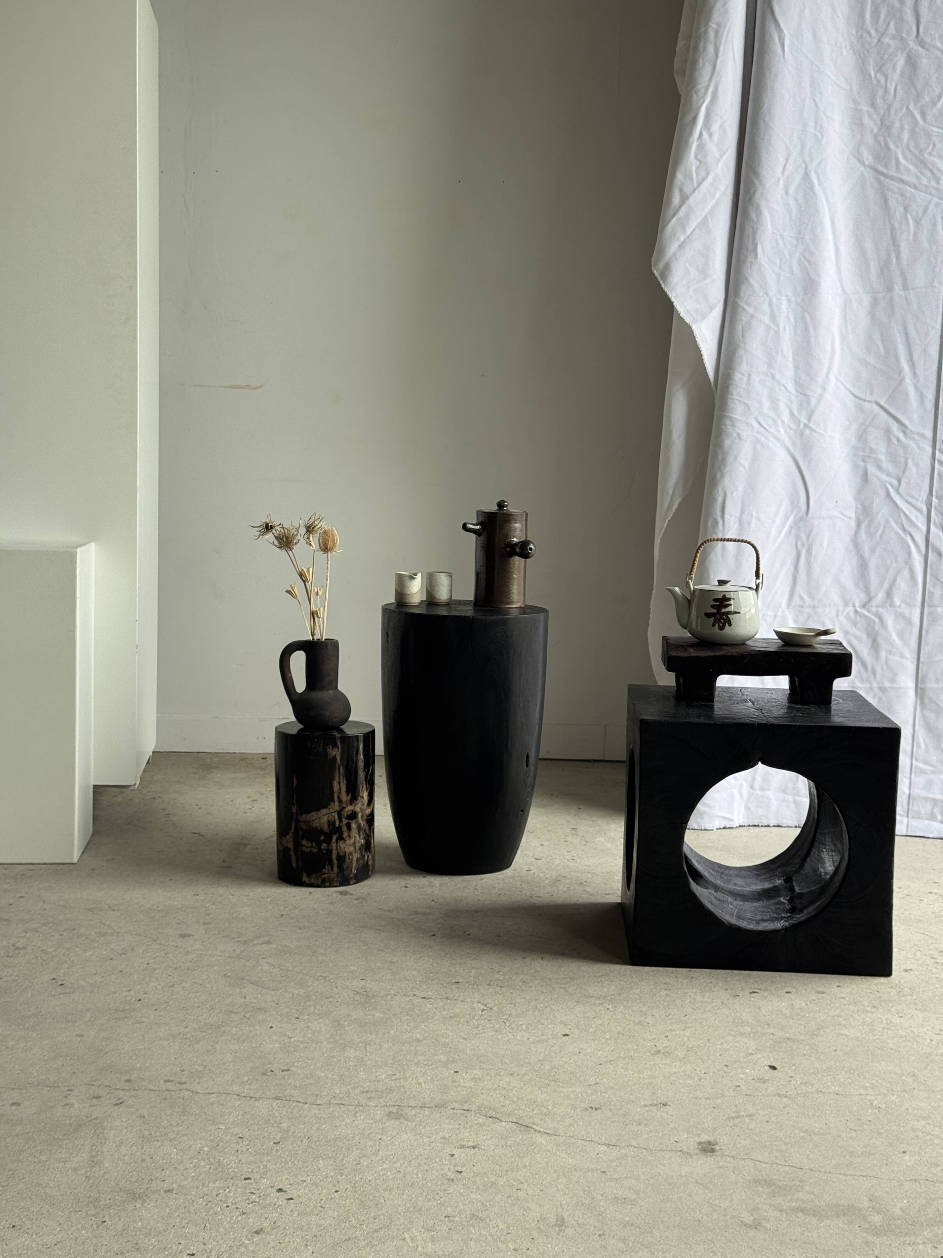 Coffee table, or openwork cubic stool H40 W40