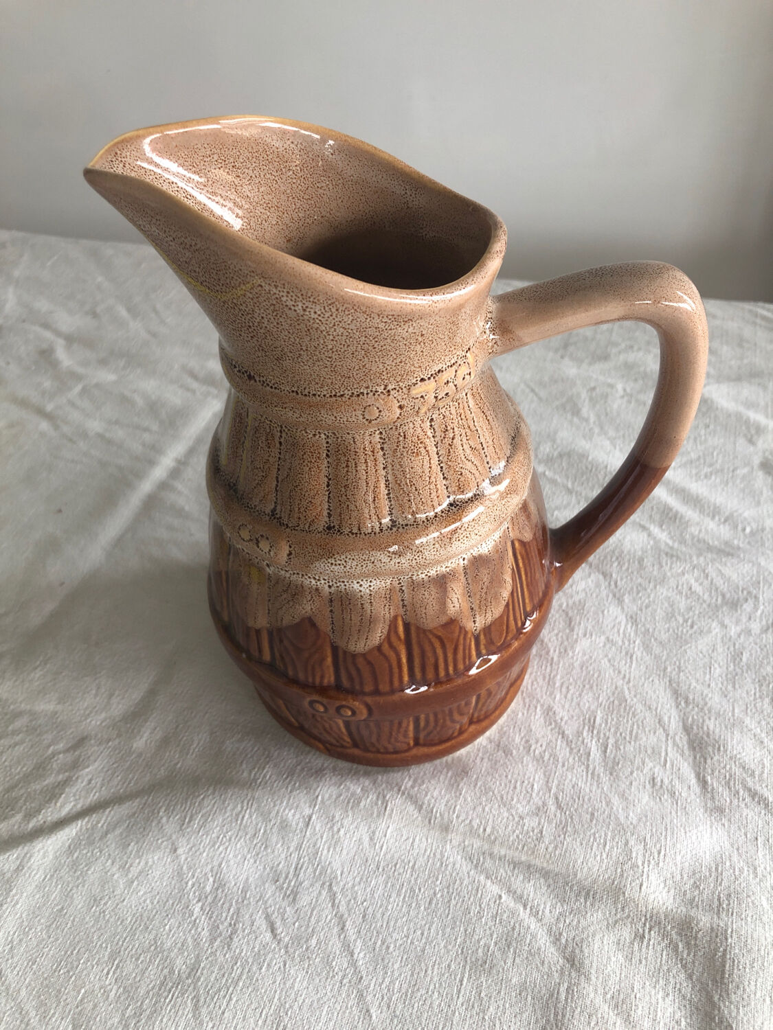 Revol vintage stoneware wine carafe 75cl