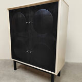 Brutalist circular cabinet vintage 'Geometric design'