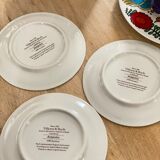 Set of 3 Acapulco saucers from Villeroy and Boch