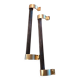 Art Deco handle pair