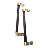 Art Deco handle pair
