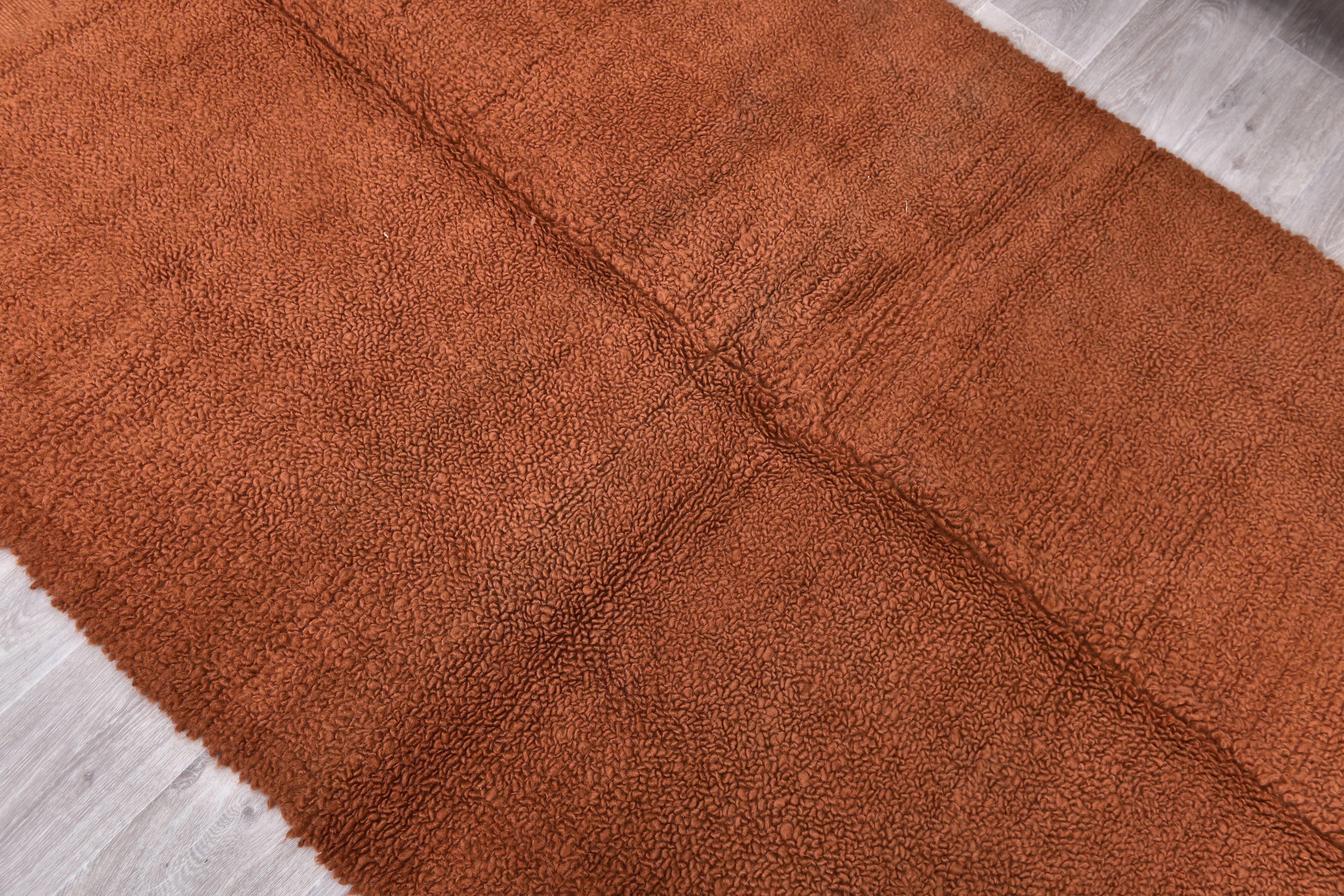 4x7 Terracottoa Moroccan Berber Rug 129x218Cm SK240948