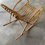 Fauteuil rotin enfant