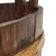 Vintage Wooden Umbrella Stand, 1960s minimalist design