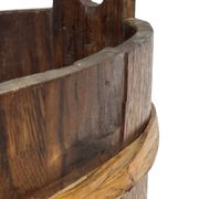Vintage Wooden Umbrella Stand, 1960s minimalist design