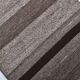 418x65 cm dark brown beige turkish runner wool kilim rug, corridor kilim