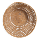 Mid-Century Modern Wicker Wastebasket