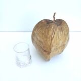Vintage coconut ice bucket