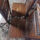 Set of 6 Art Deco oak chairs