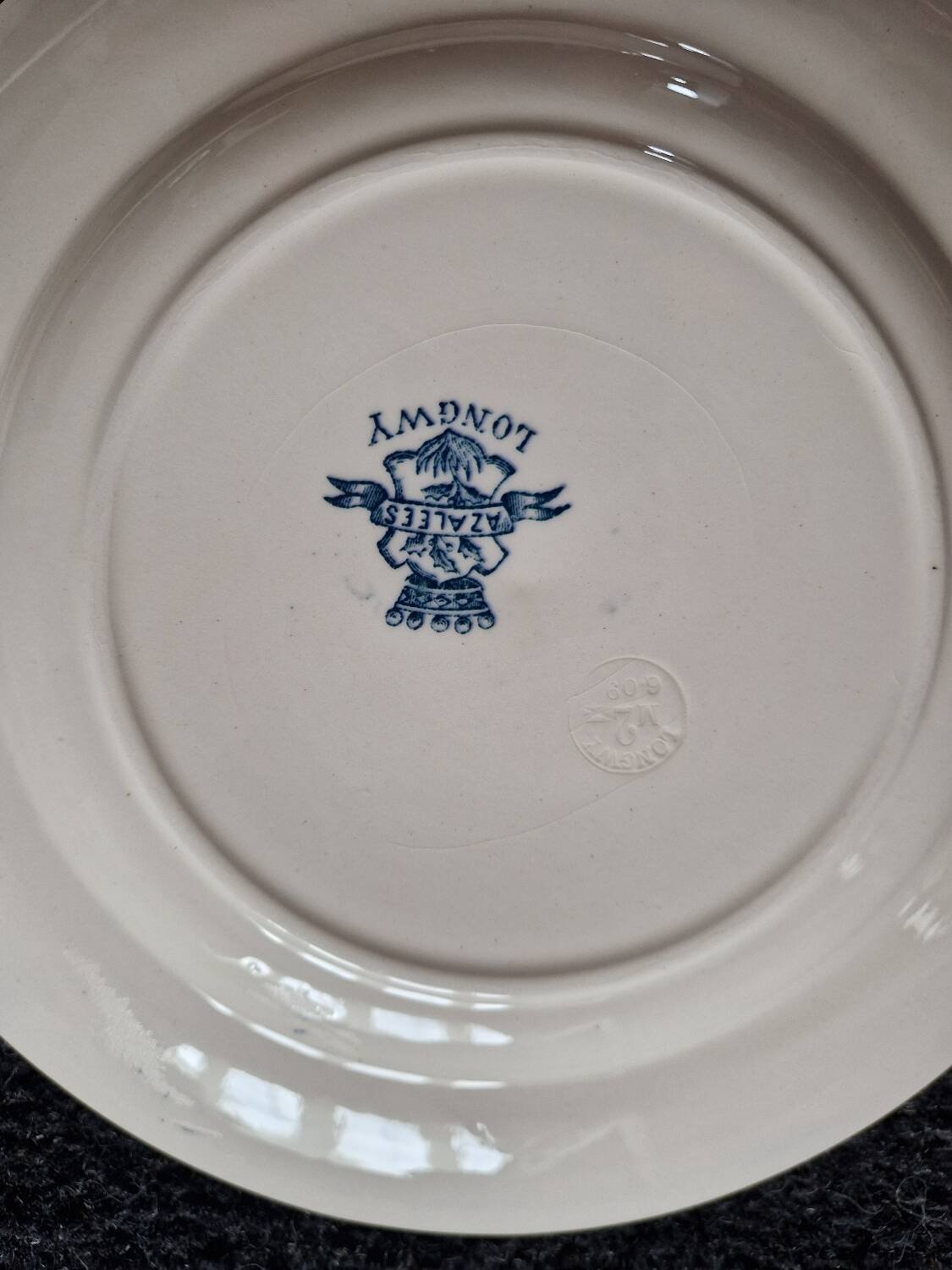 13 Longwy Azaleas dinner plates